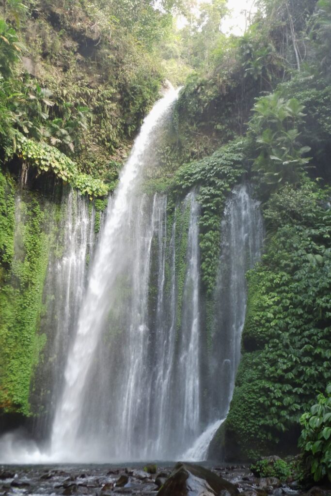 Sedang Gili Waterfall in Senaru village, Lombok